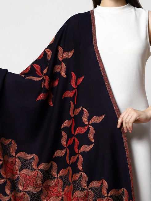 Women's Jamawar Wool Stole